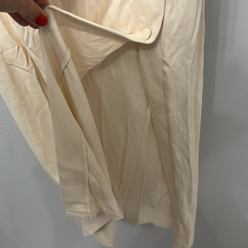 Mable Cream Cotton Pencil Skirt size medium - Picture 5 of 8